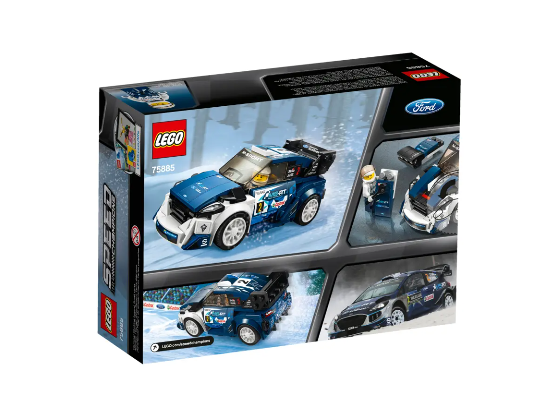 LEGO Speed Champions Ford Fiesta M-Sport WRC 75885 - The Ink Shoppe Philippines
