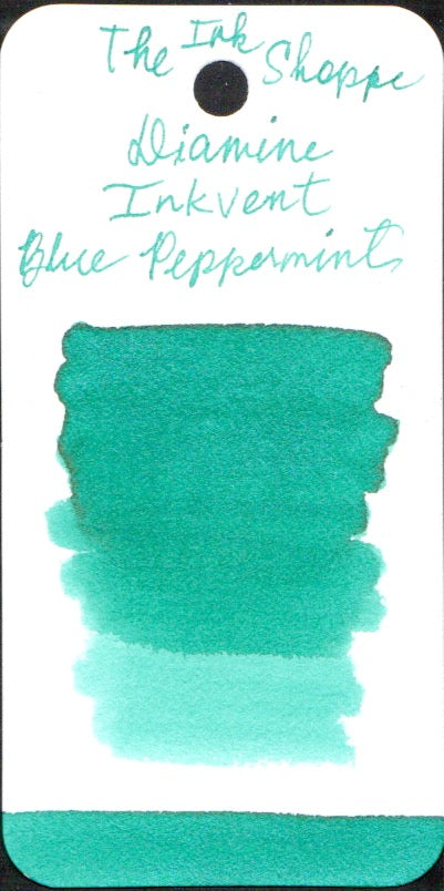 Diamine Inkvent 2019 (Blue Edition) Fountain Pen Ink - Blue Peppermint - The Ink Shoppe Philippines