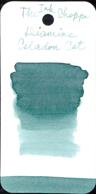 Diamine Fountain Pen Ink - Celadon Cat - The Ink Shoppe Philippines