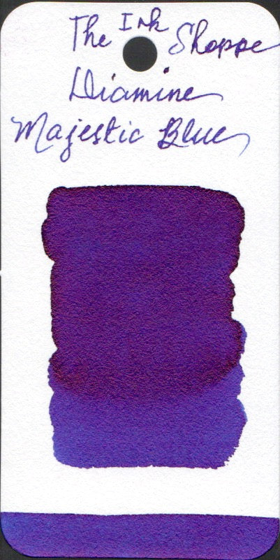 Diamine Fountain Pen Ink - Majestic Blue - The Ink Shoppe Philippines