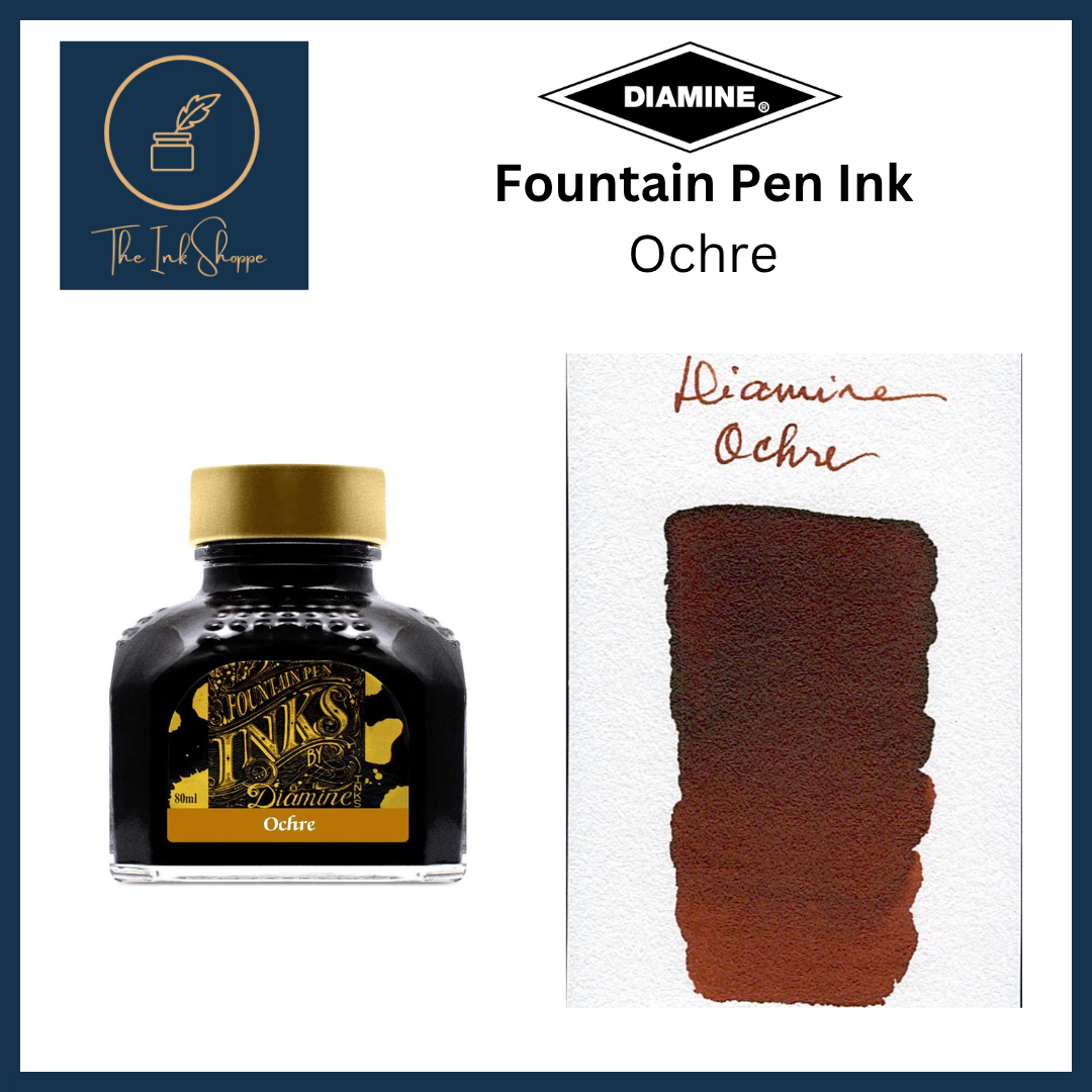Diamine Fountain Pen Ink - Ochre