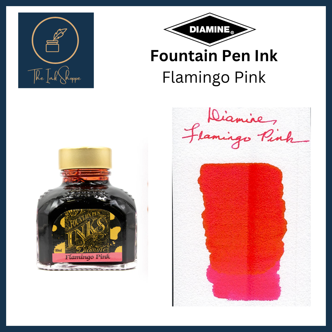 Diamine Fountain Pen Ink - Flamingo Pink