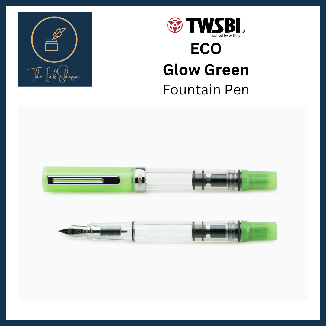 TWSBI ECO Fountain Pen - Glow Green