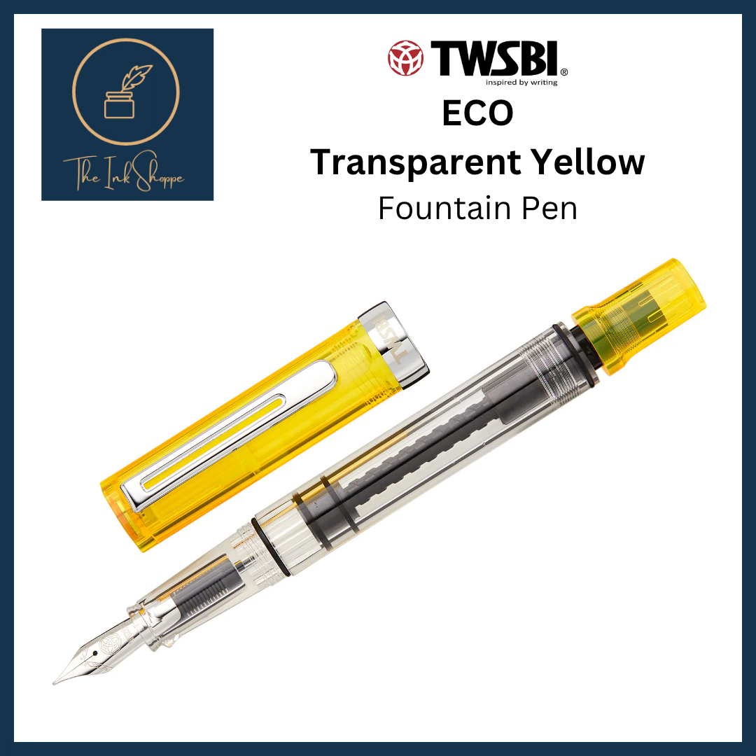 TWSBI ECO Fountain Pen - Transparent Yellow