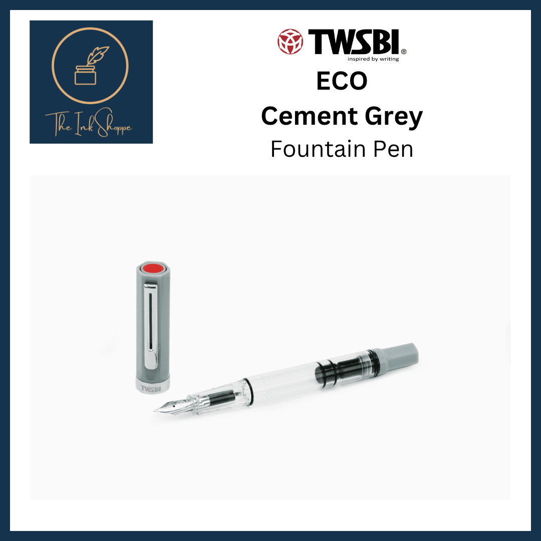 TWSBI ECO Fountain Pen - Cement Grey