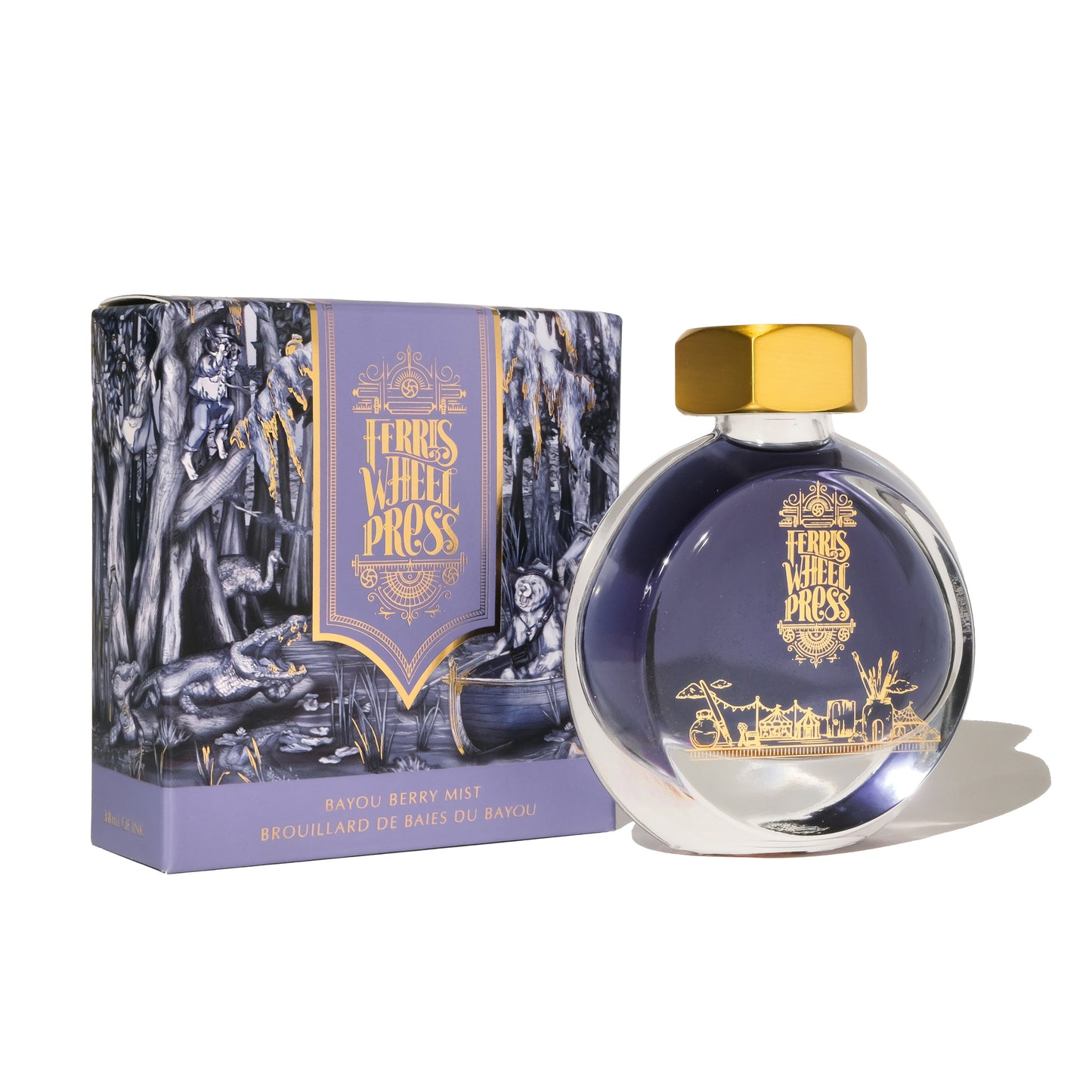 Ferris Wheel Press Fountain Pen Ink - Bayou Berry Mist