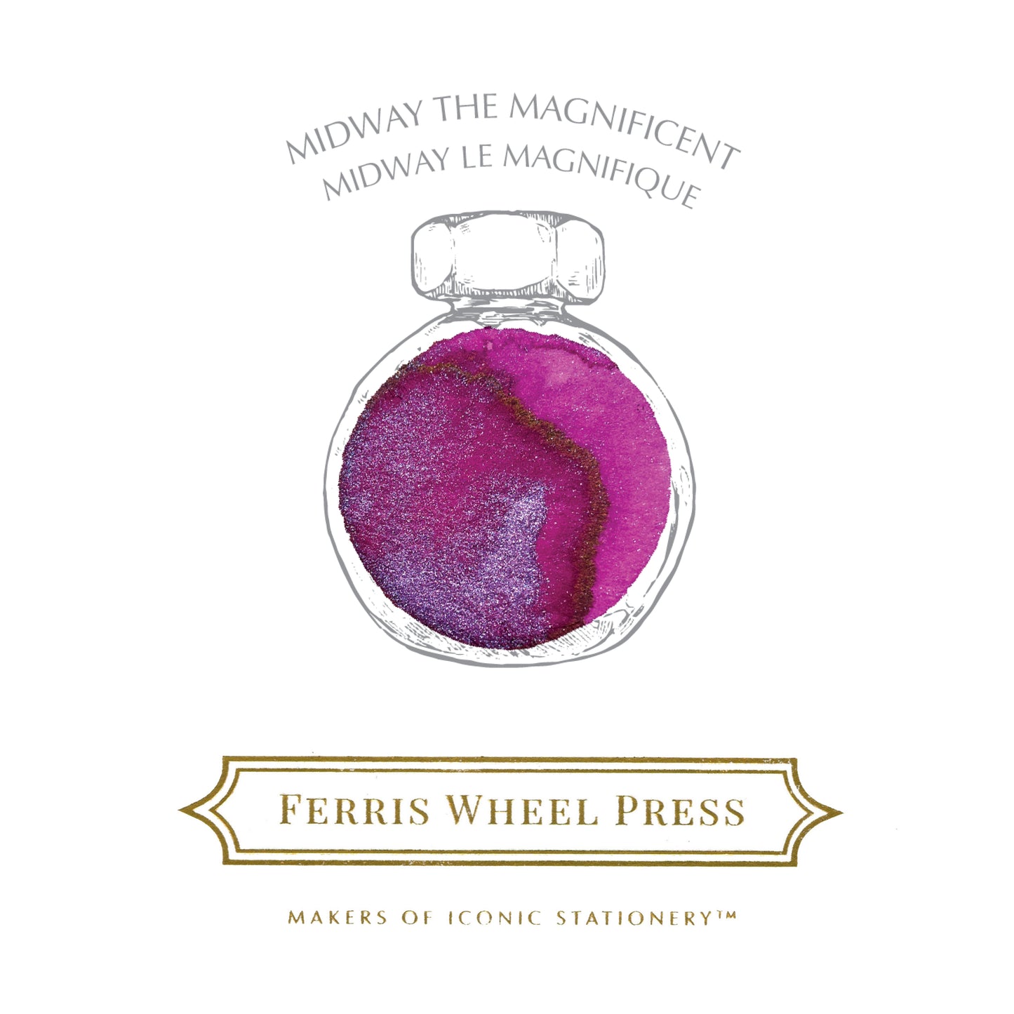 Ferris Wheel Press Fountain Pen Ink - Midway the Magnificent - The Ink Shoppe Philippines