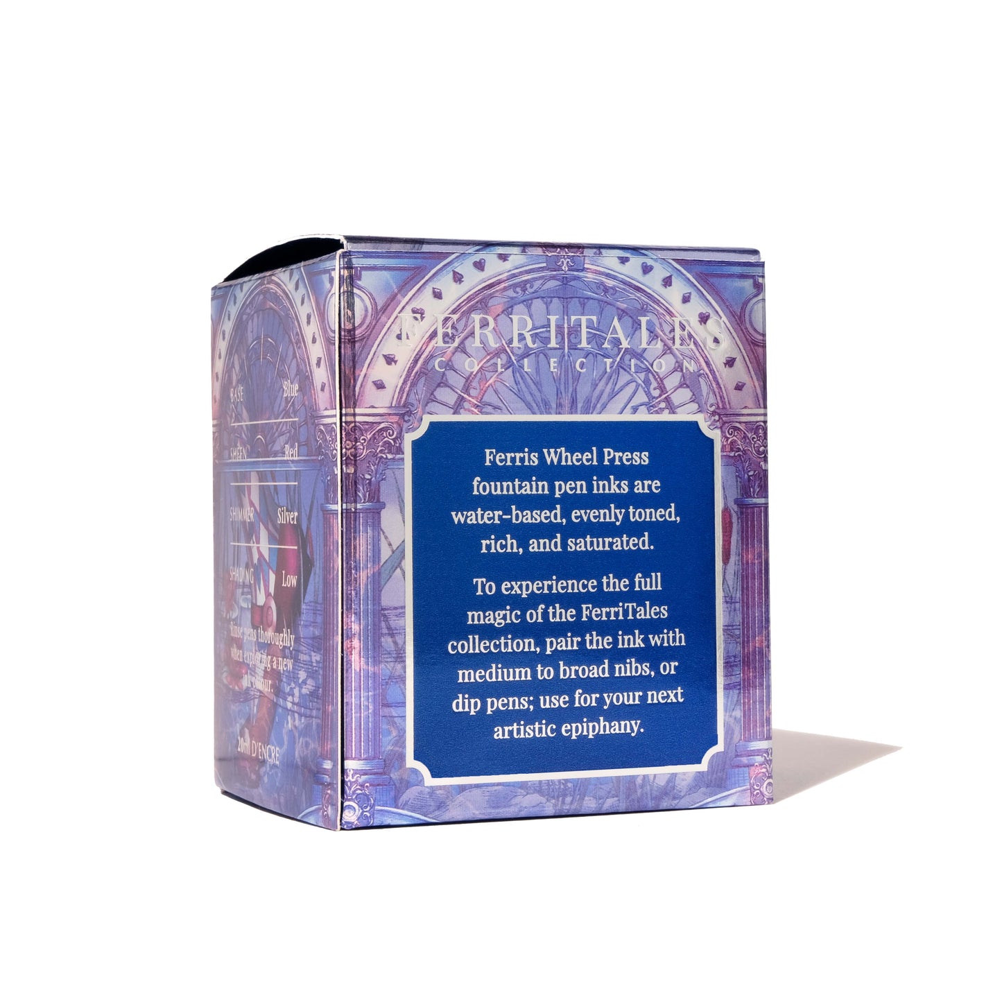 Ferris Wheel Press FerriTales Fountain Pen Ink - Tears of Sapphire - The Ink Shoppe Philippines