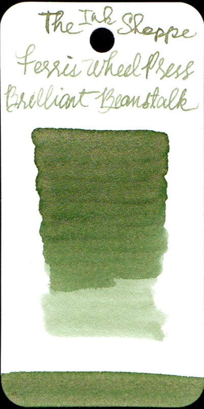 Ferris Wheel Press FerriTales Fountain Pen Ink - Brilliant Beanstalk - The Ink Shoppe Philippines
