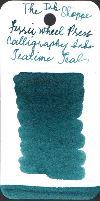 Ferris Wheel Press Calligraphy Ink - Teatime Teal - The Ink Shoppe Philippines