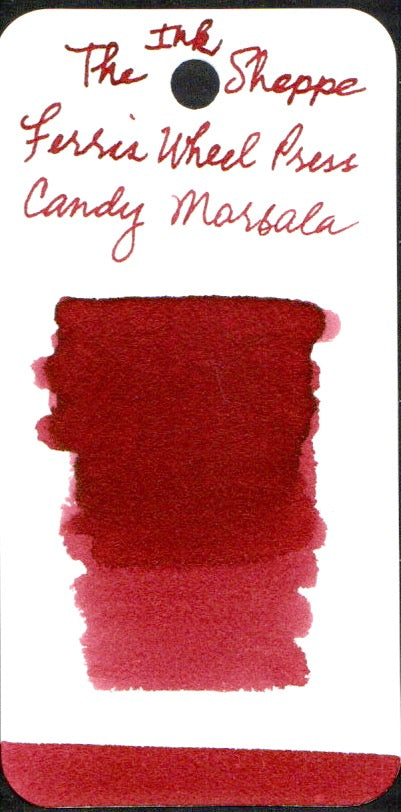 Ferris Wheel Press Fountain Pen Ink - Candy Marsala - The Ink Shoppe Philippines