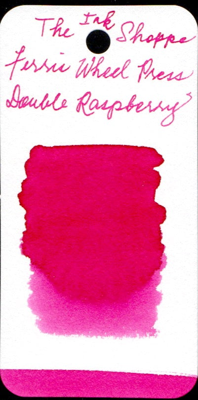 Ferris Wheel Press Fountain Pen Ink - Double Raspberry - The Ink Shoppe Philippines