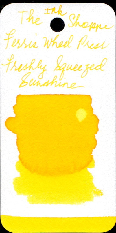 Ferris Wheel Press Fountain Pen Ink - Freshly Squeezed Sunshine - The Ink Shoppe Philippines