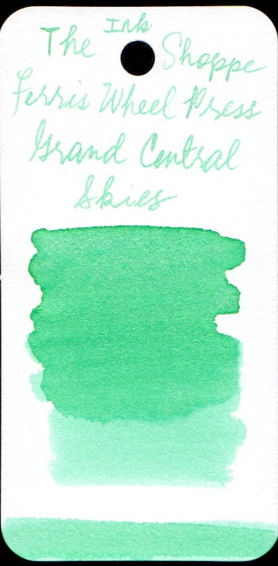 Ferris Wheel Press Fountain Pen Ink - Grand Central Skies - The Ink Shoppe Philippines