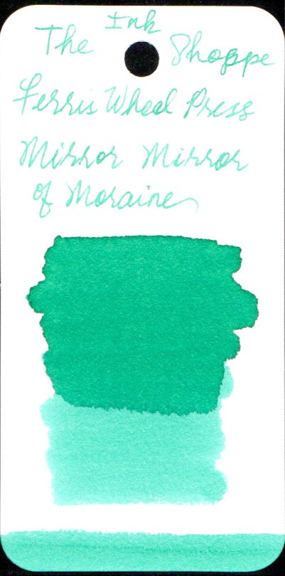Ferris Wheel Press Fountain Pen Ink - Mirror Mirror of Moraine - The Ink Shoppe Philippines