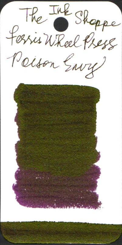 Ferris Wheel Press FerriTales Fountain Pen Ink - Poison Envy - The Ink Shoppe Philippines