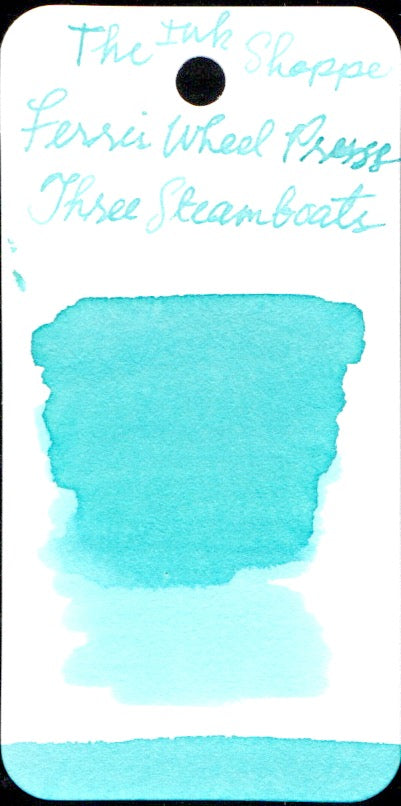 Ferris Wheel Press Fountain Pen Ink - Three Steamboats - The Ink Shoppe Philippines