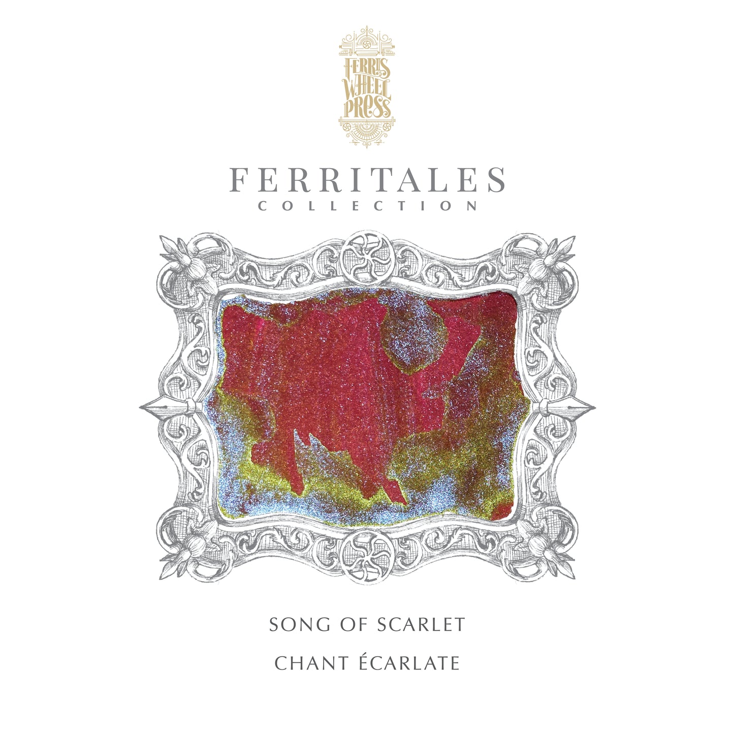 Ferris Wheel Press FerriTales Fountain Pen Ink - Song of Scarlet - The Ink Shoppe Philippines