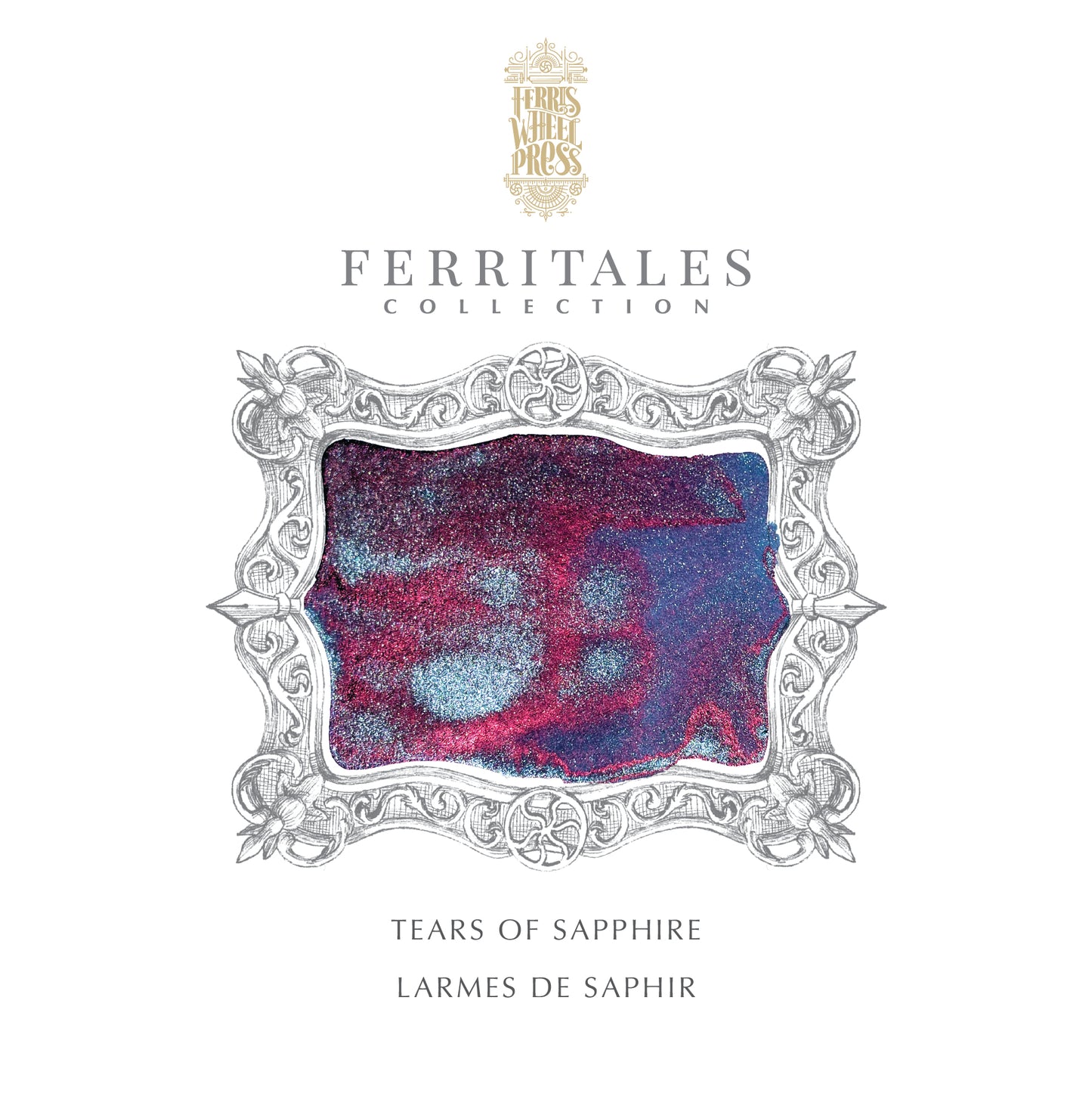 Ferris Wheel Press FerriTales Fountain Pen Ink - Tears of Sapphire - The Ink Shoppe Philippines