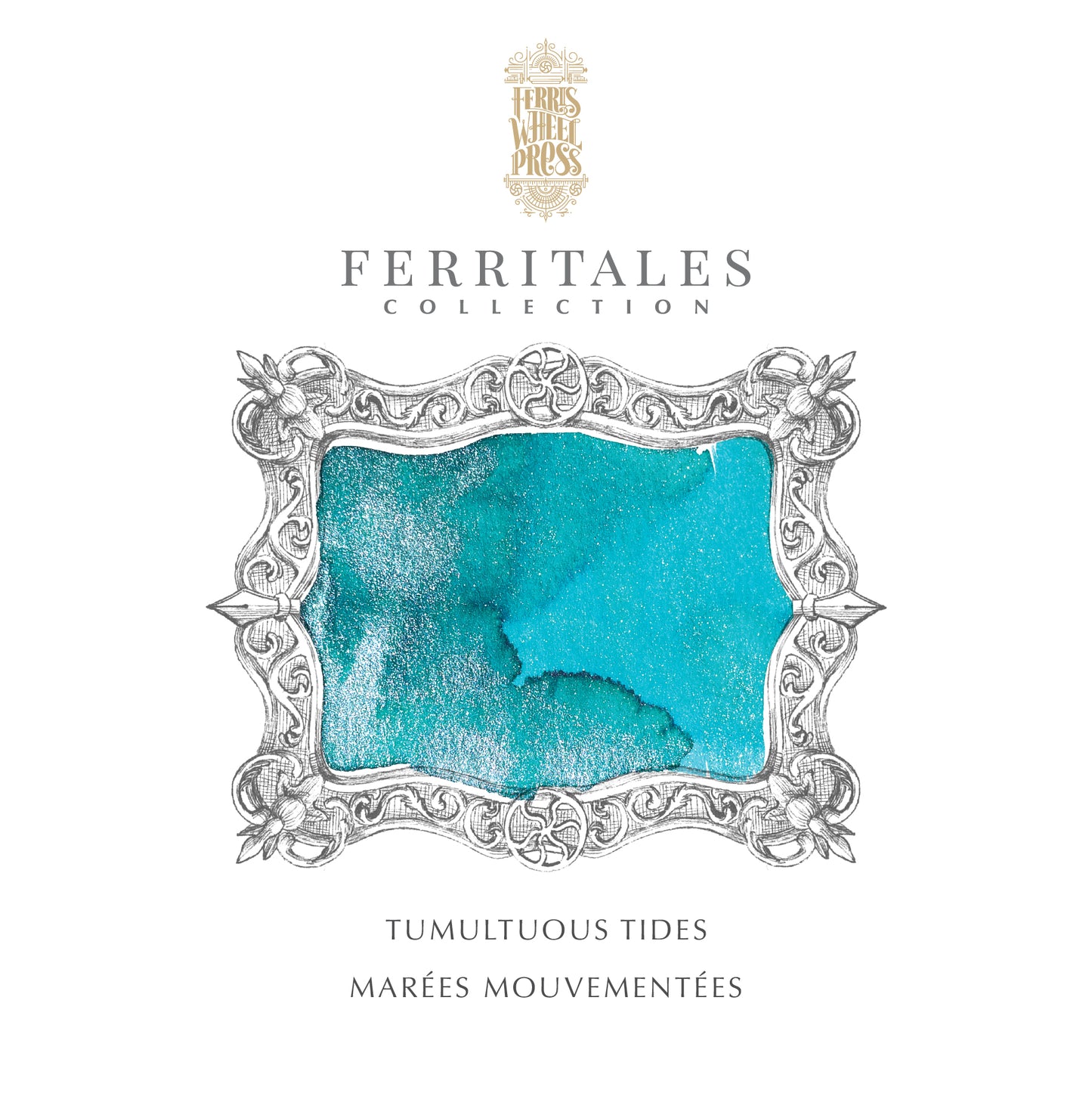 Ferris Wheel Press FerriTales Fountain Pen Ink - Tumultuous Tides - The Ink Shoppe Philippines