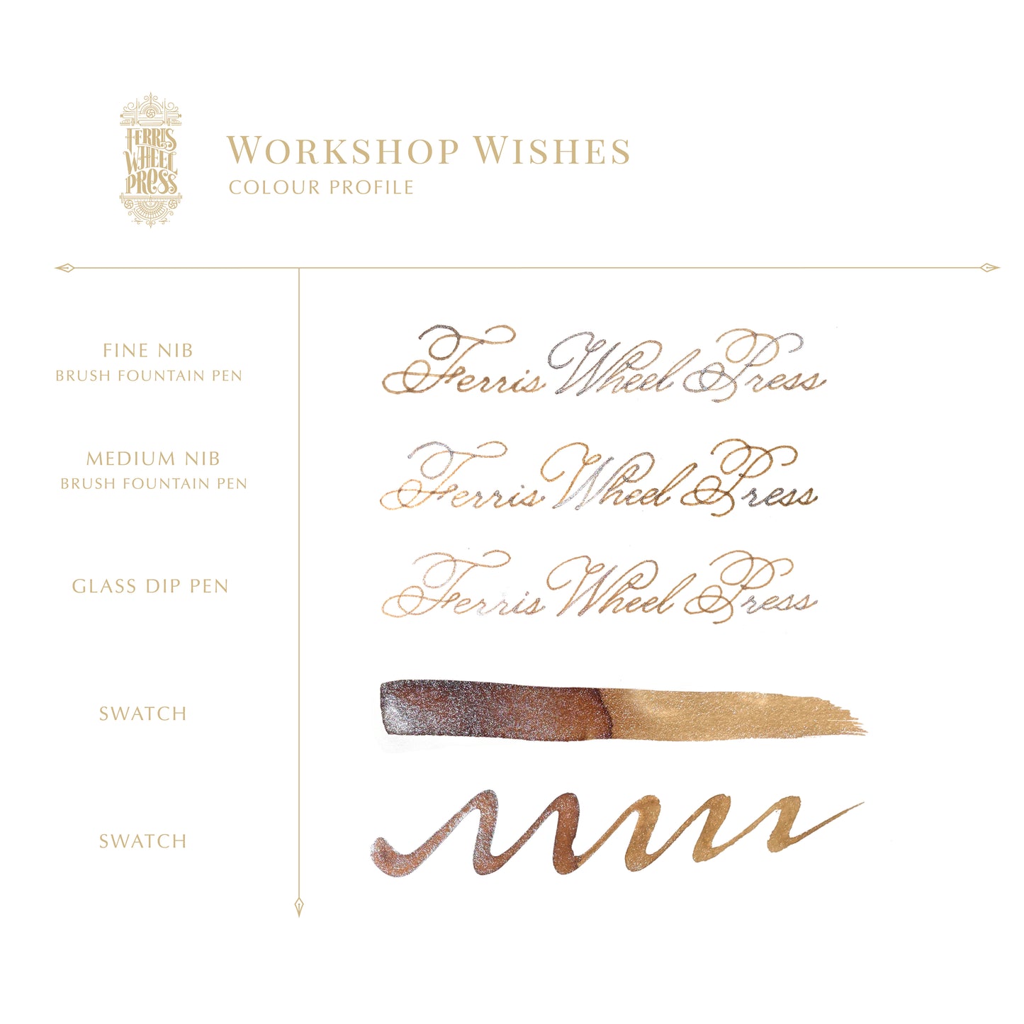 Ferris Wheel Press FerriTales Fountain Pen Ink - Workshop Wishes - The Ink Shoppe Philippines