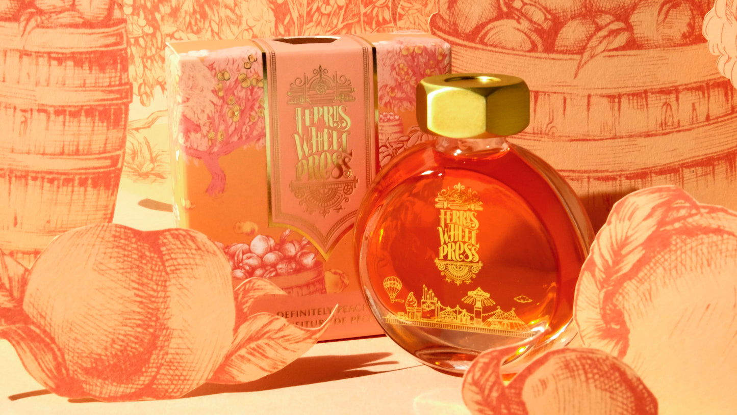 Ferris Wheel Press Fountain Pen Ink - Definitely Peachy - The Ink Shoppe Philippines