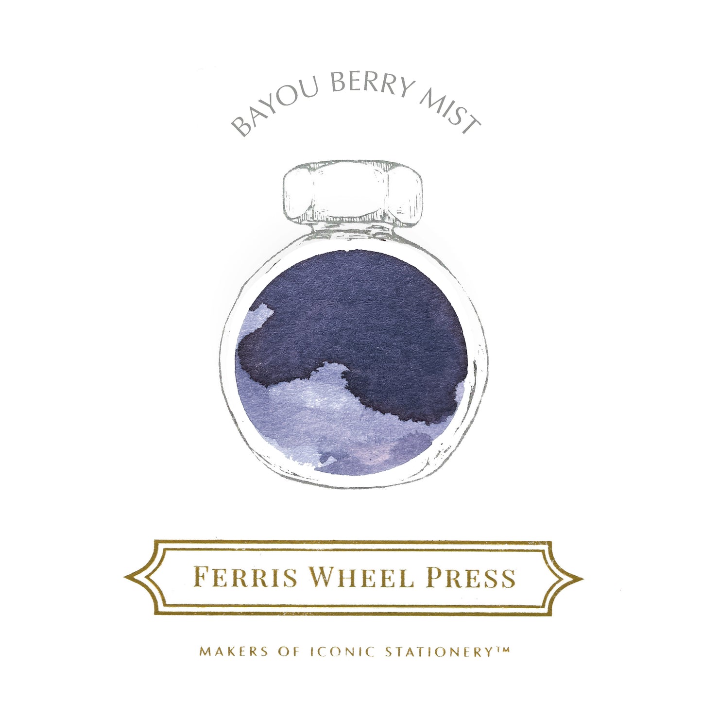 Ferris Wheel Press Fountain Pen Ink - Bayou Berry Mist