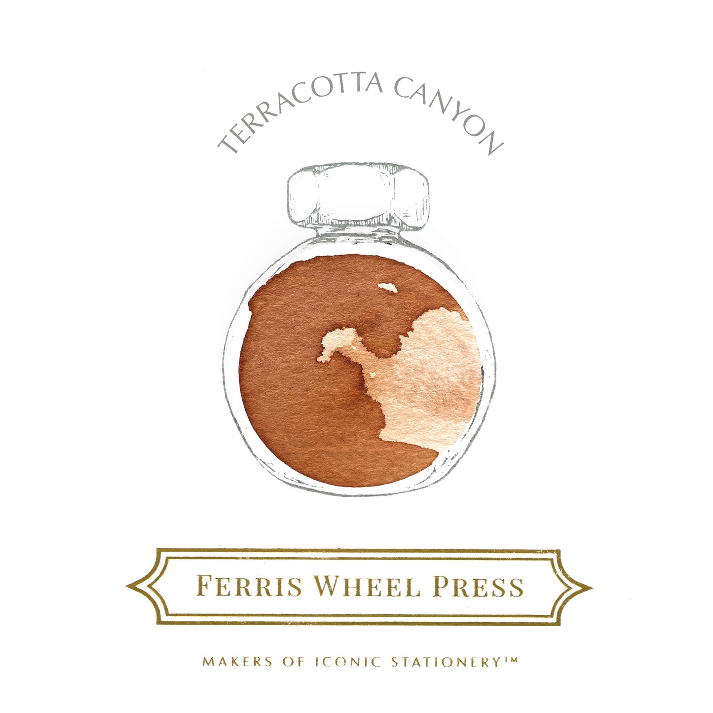 Ferris Wheel Press Fountain Pen Ink - Terracotta Canyon