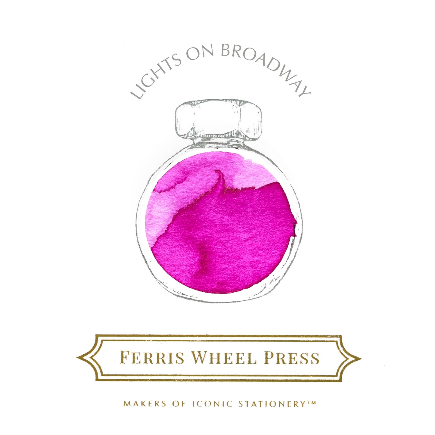 Ferris Wheel Press Fountain Pen Ink - Lights on Broadway - The Ink Shoppe Philippines
