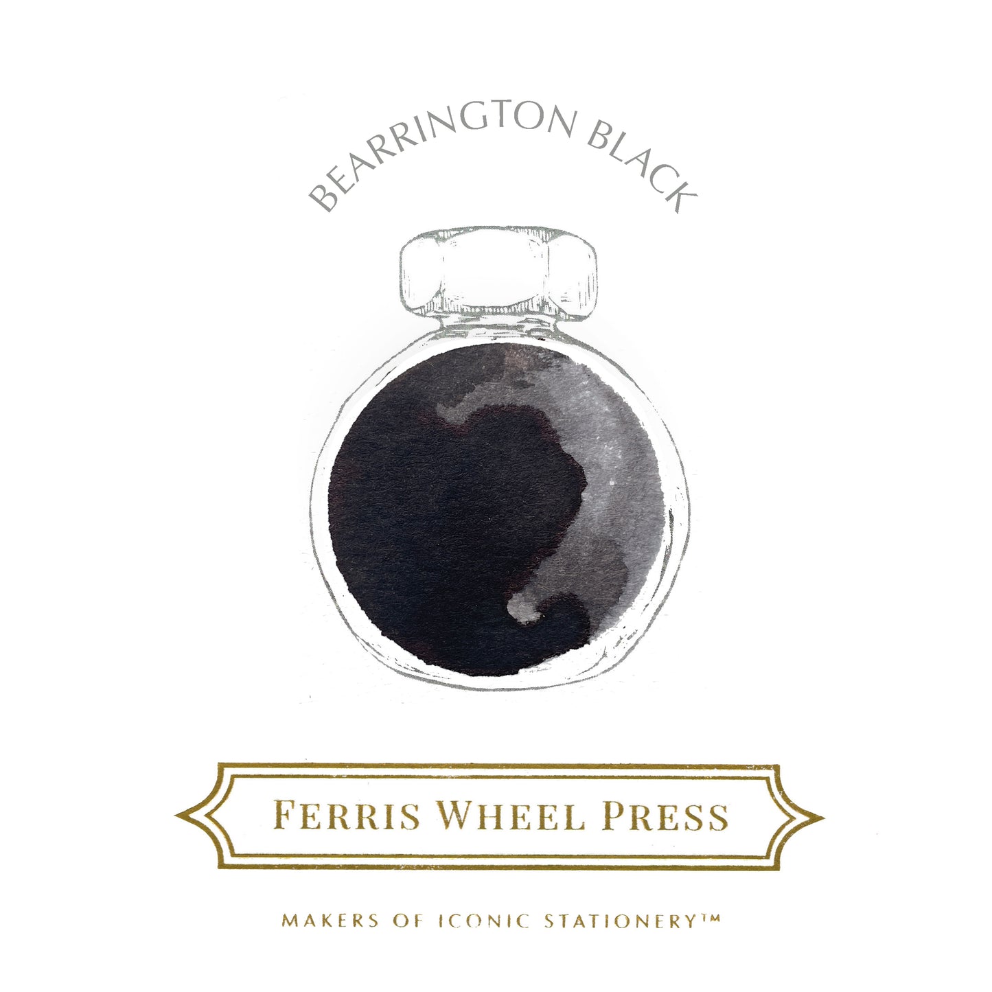 Ferris Wheel Press Fountain Pen Ink - Bearrington Black