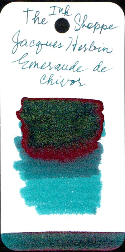 J. Herbin 1670 Collection Fountain Pen Ink - Emerald of Chivor - The Ink Shoppe Philippines