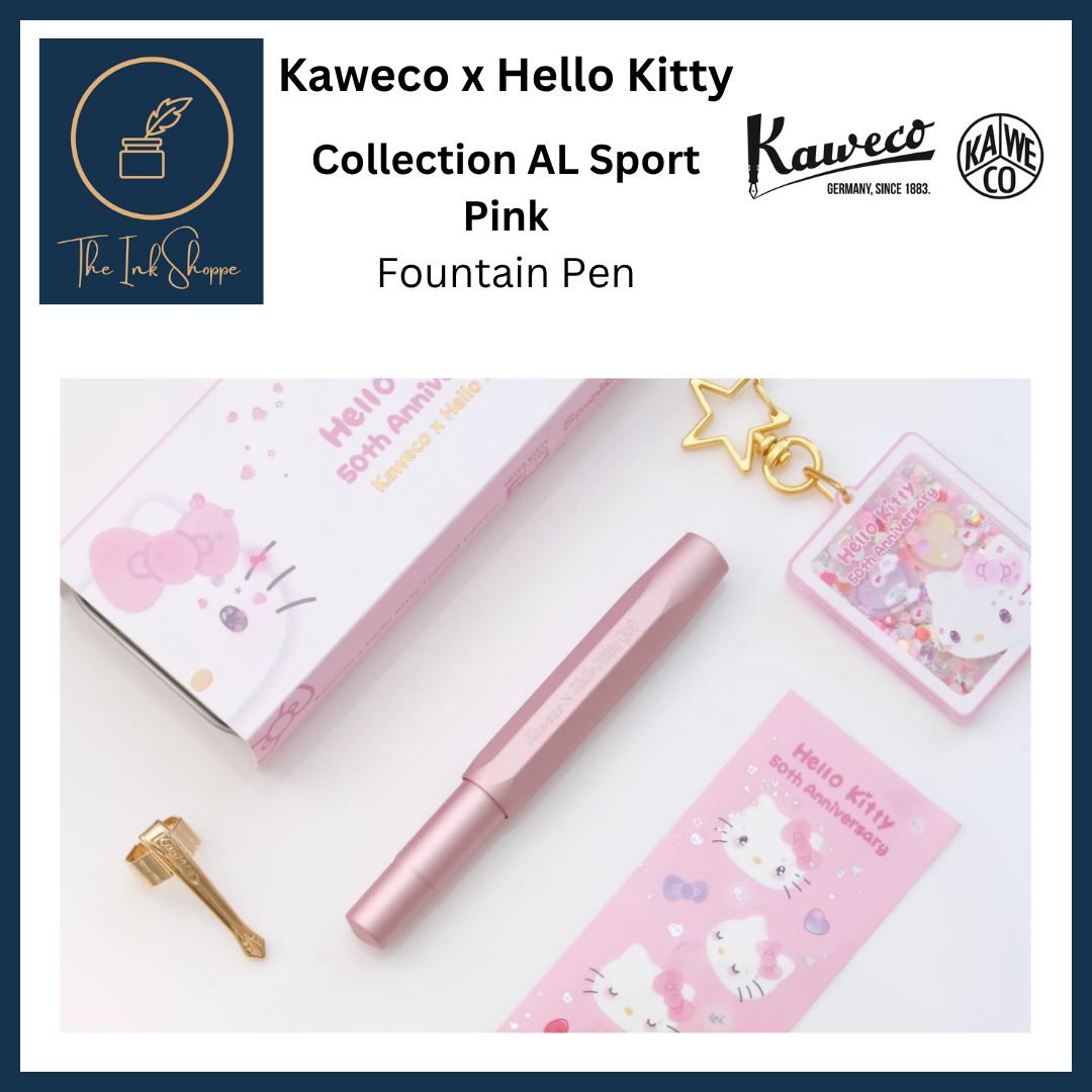 Kaweco x Hello Kitty Collection AL Sport Limited Edition Fountain Pen - Pink