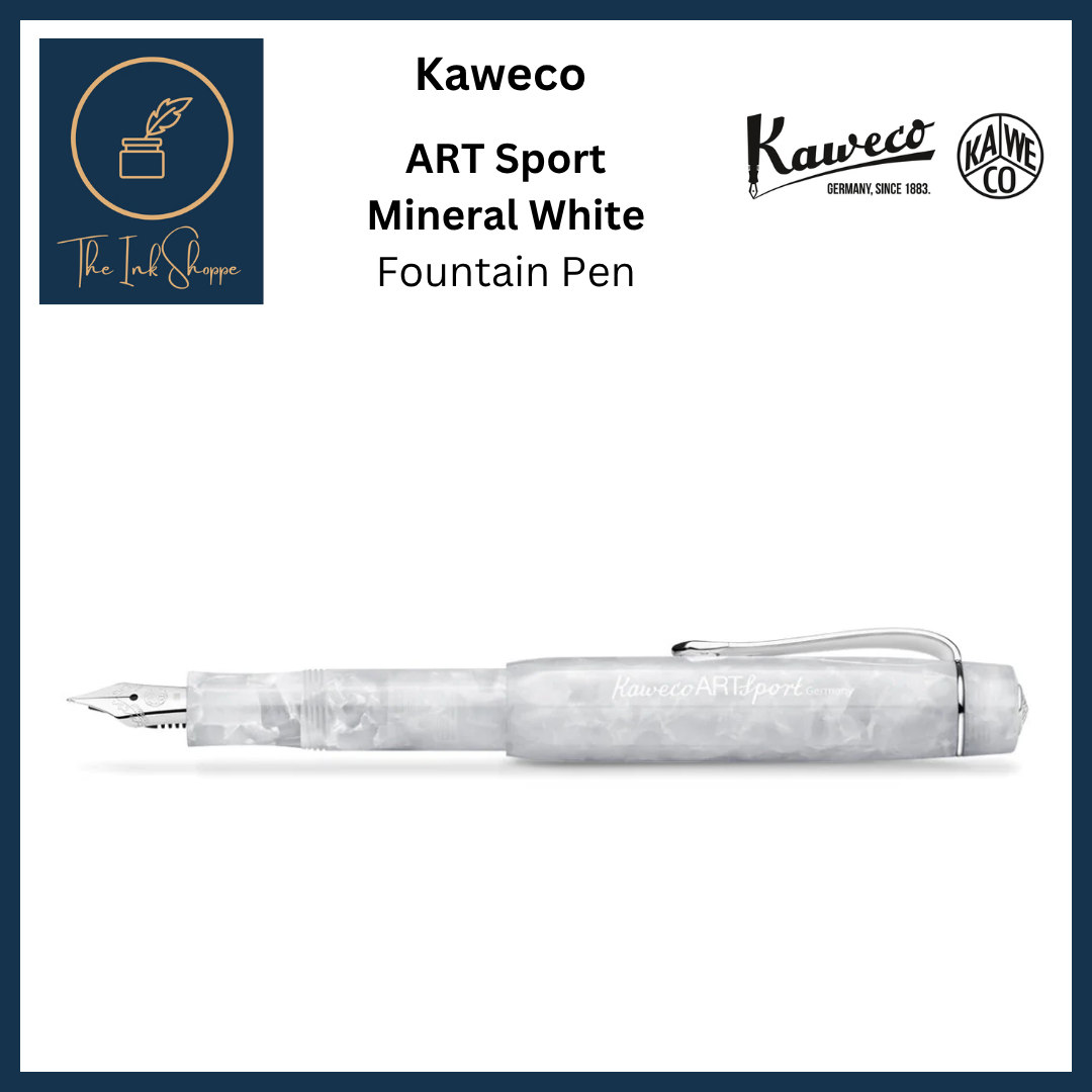 Kaweco ART Sport Fountain Pen - Mineral White
