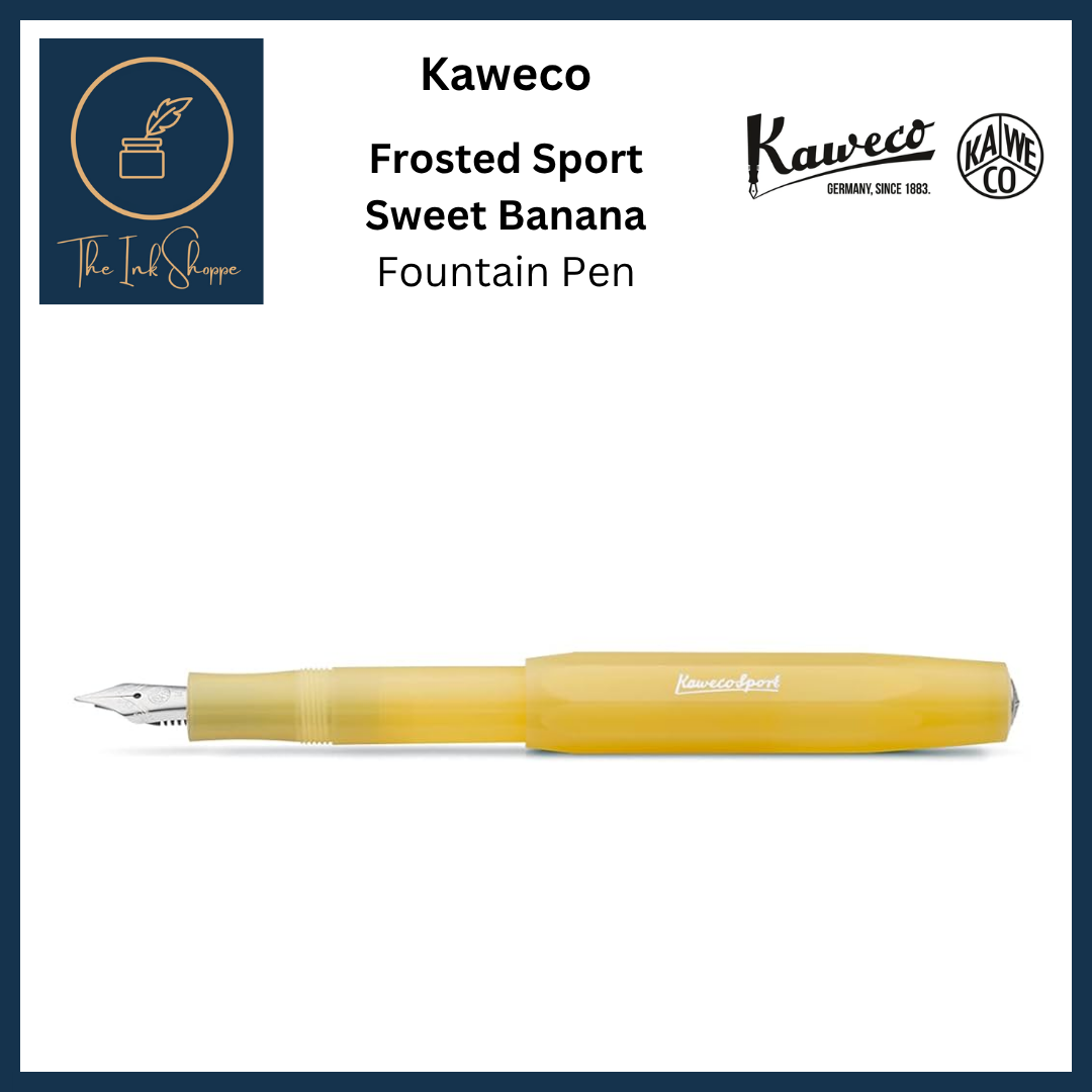 Kaweco Frosted Sport Fountain Pen - Sweet Banana