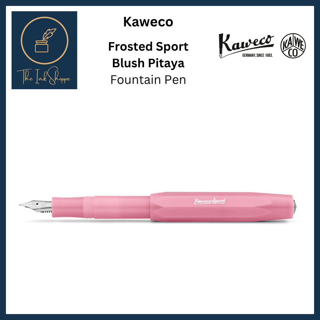 Kaweco Frosted Sport Fountain Pen - Blush Pitaya