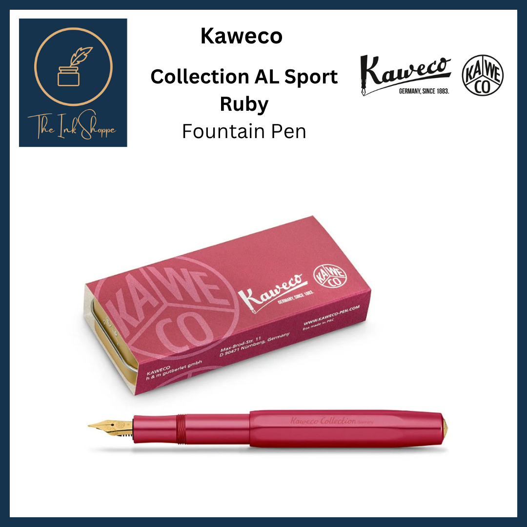 Kaweco Collection AL Sport Limited Edition Fountain Pen - Ruby