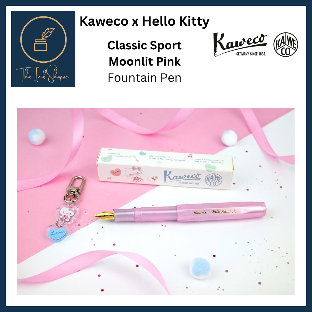 Kaweco x Hello Kitty Classic Sport Limited Edition Fountain Pen - Moonlit Pink