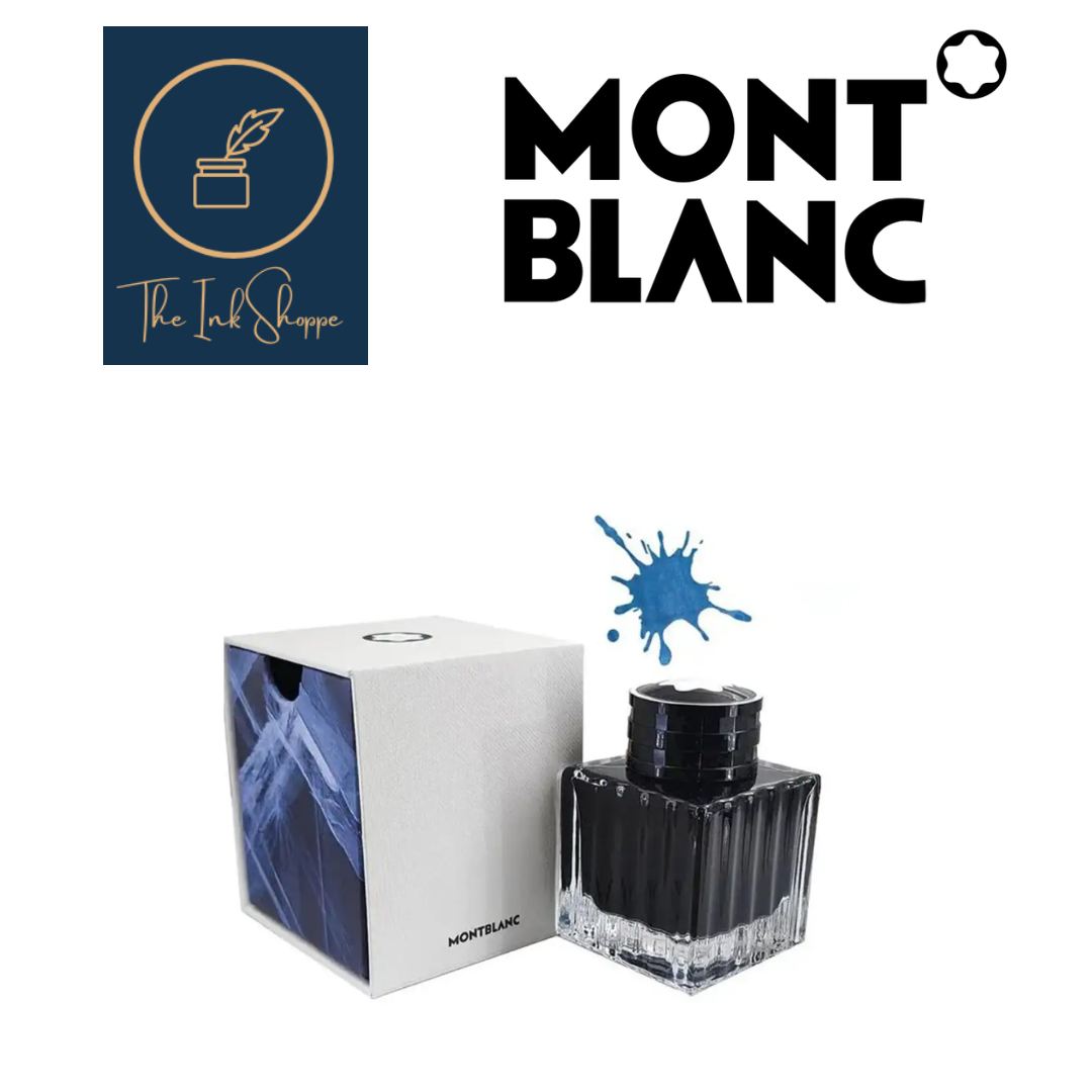 Montblanc Fountain Pen Ink - Glacier Blue
