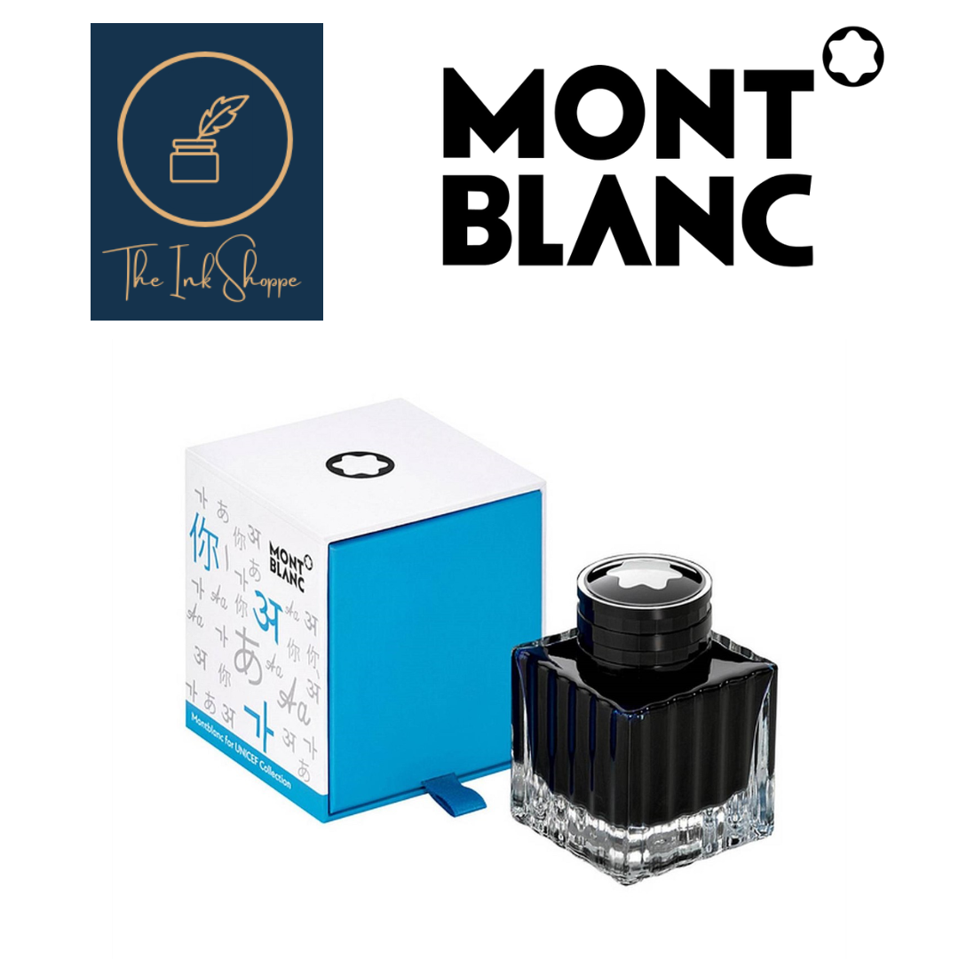 Montblanc Fountain Pen Ink - UNICEF Blue