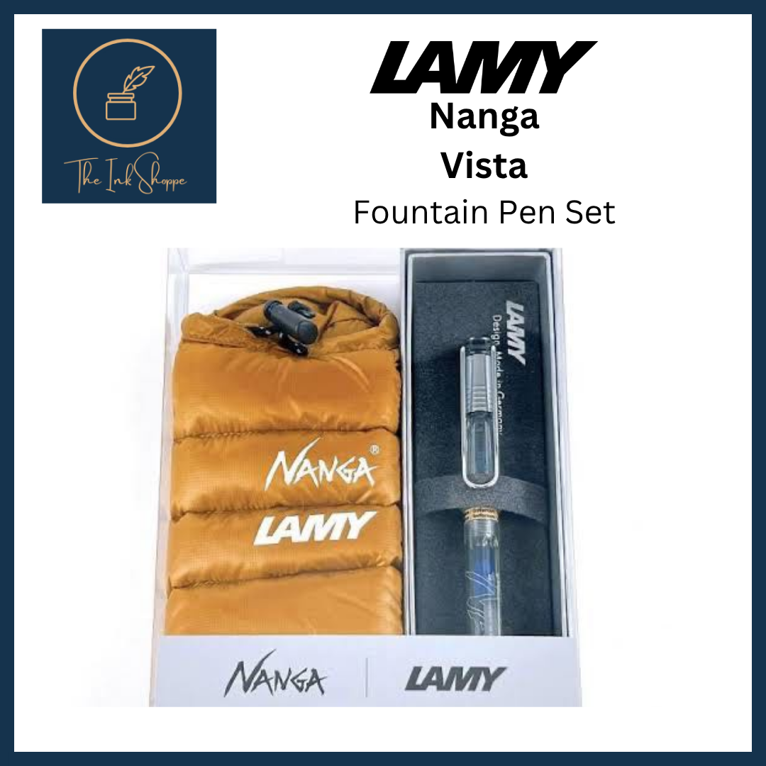 Lamy x Nanga Vista Limited Edition Fountain Pen - Clear Demonstrator