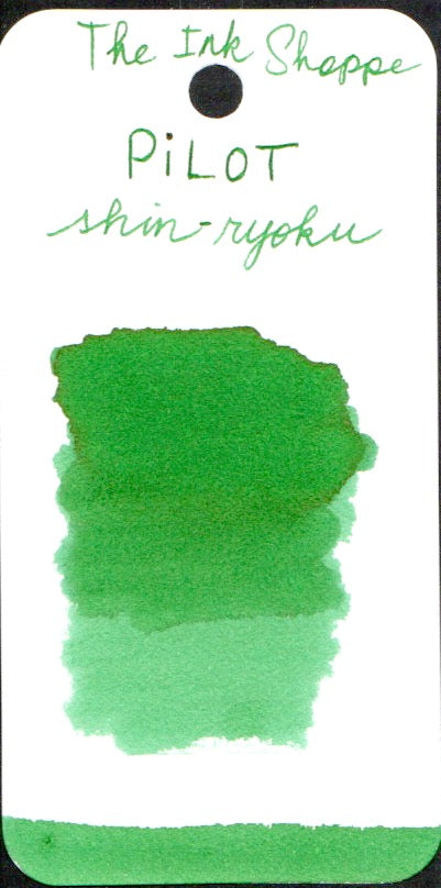 Pilot Iroshizuku Fountain Pen Ink - Shin-ryoku - The Ink Shoppe Philippines