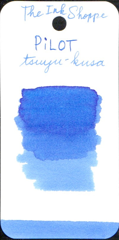 Pilot Iroshizuku Fountain Pen Ink - Tsuyu-kusa - The Ink Shoppe Philippines