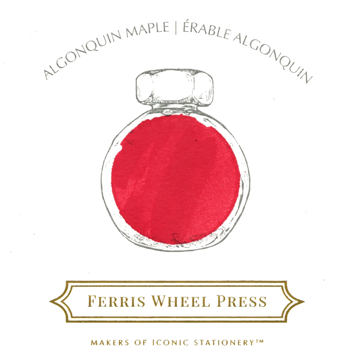 Ferris Wheel Press Fountain Pen Ink - Algonquin Maple - The Ink Shoppe Philippines