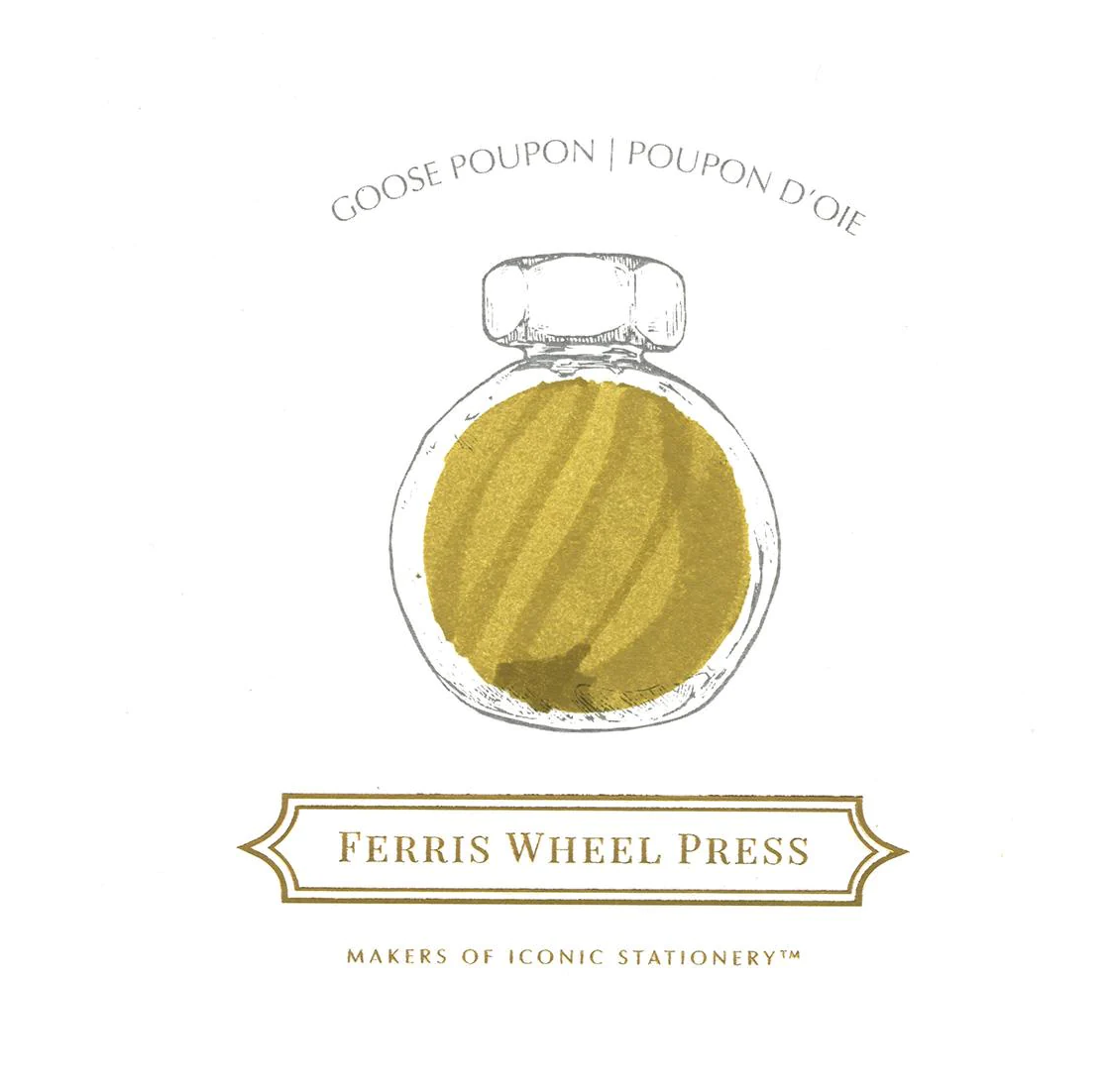 Ferris Wheel Press Fountain Pen Ink - Goose Poupon - The Ink Shoppe Philippines