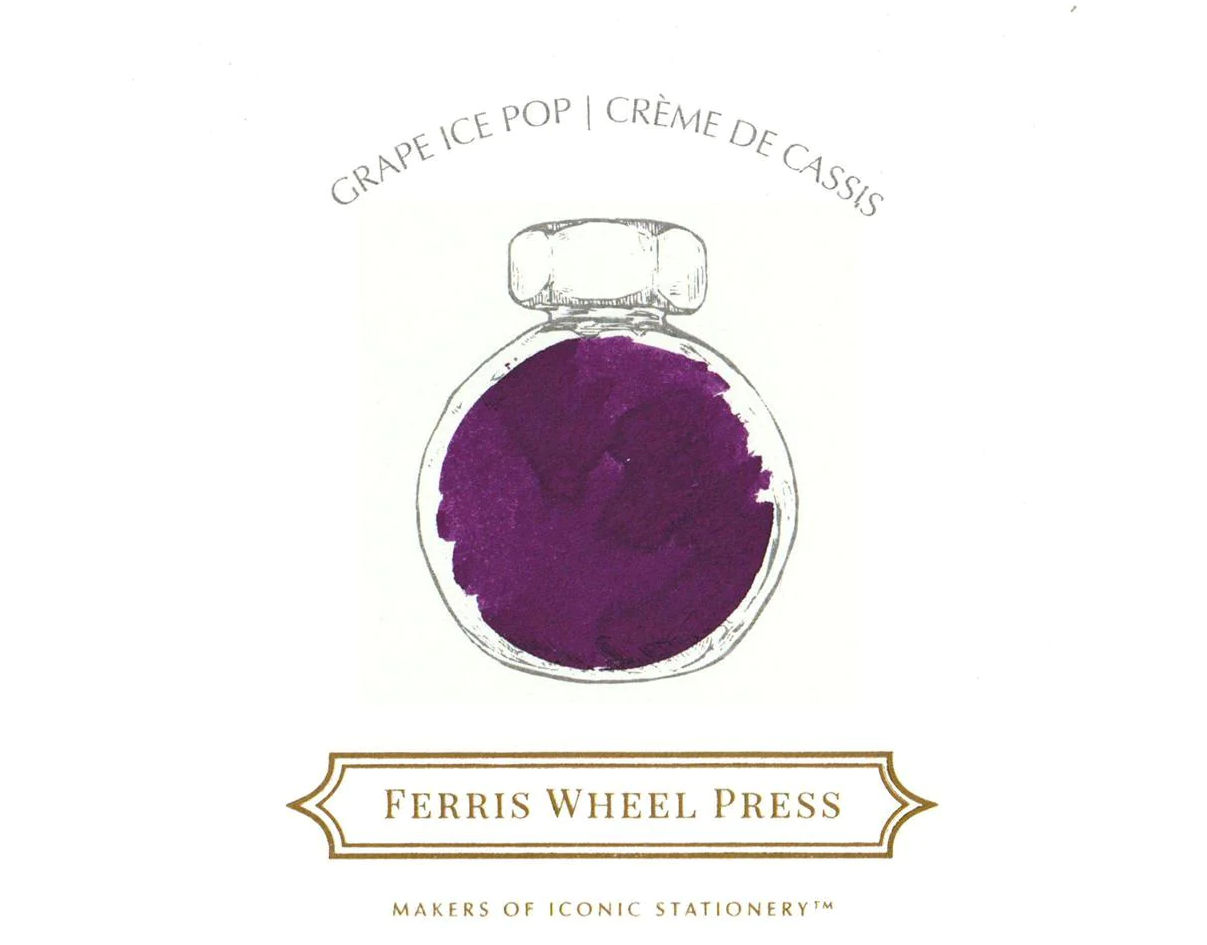 Ferris Wheel Press Fountain Pen Ink - Grape Ice Pop - The Ink Shoppe Philippines