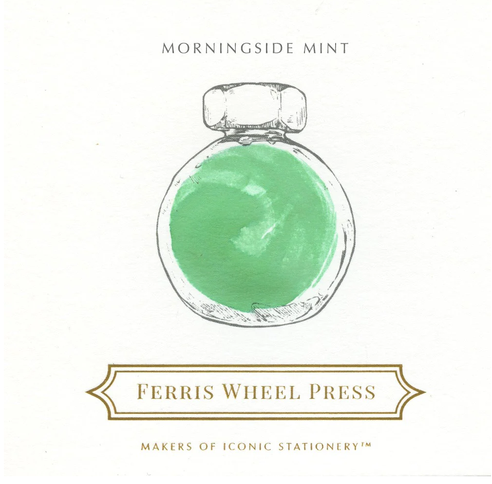 Ferris Wheel Press Fountain Pen Ink - Morningside Mint - The Ink Shoppe Philippines