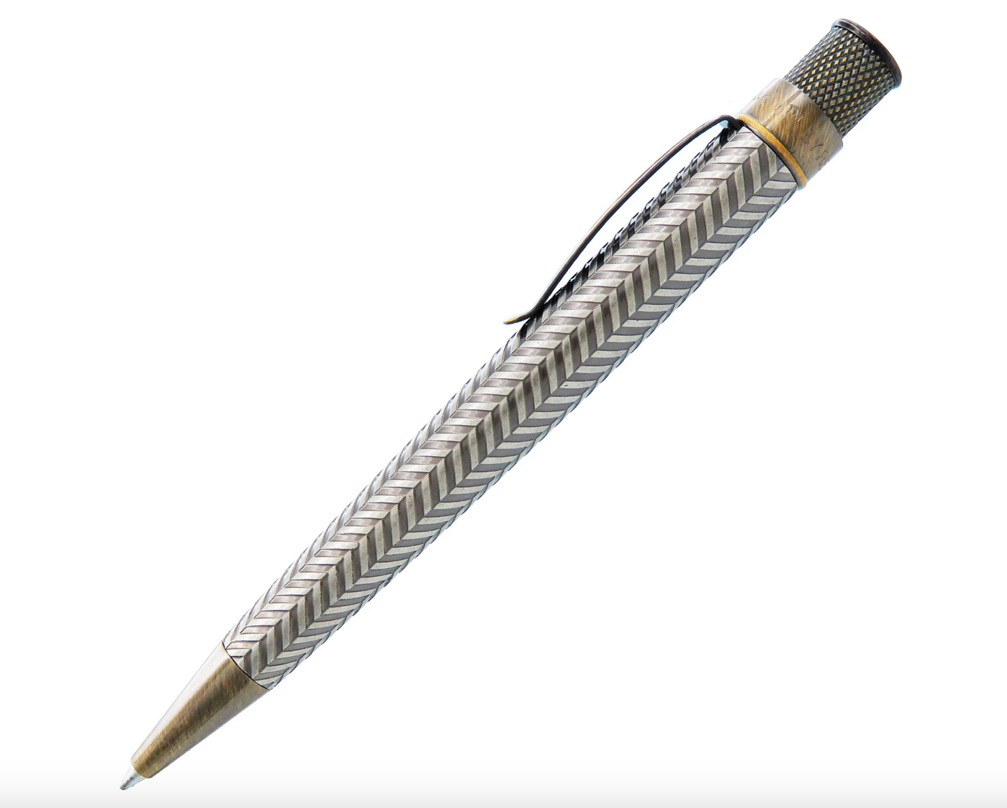 Retro 1951 - Tornado Vintage Metalsmith Roosevelt Rollerball Pen - The Ink Shoppe Philippines