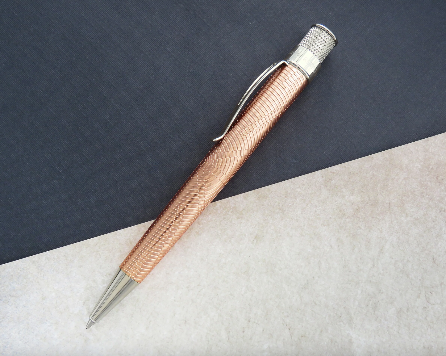 Retro 1951 - Tornado Vintage Metalsmith Nikola Tesla Rollerball Pen - The Ink Shoppe Philippines