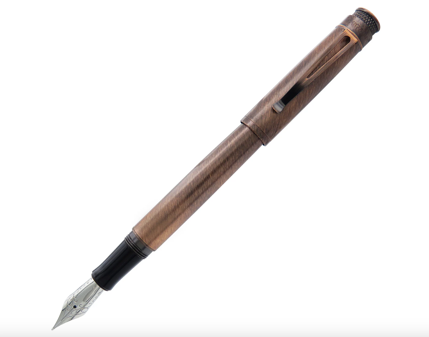 Retro 1951 - Tornado Lincoln Antique Copper Fountain Pen - The Ink Shoppe Philippines