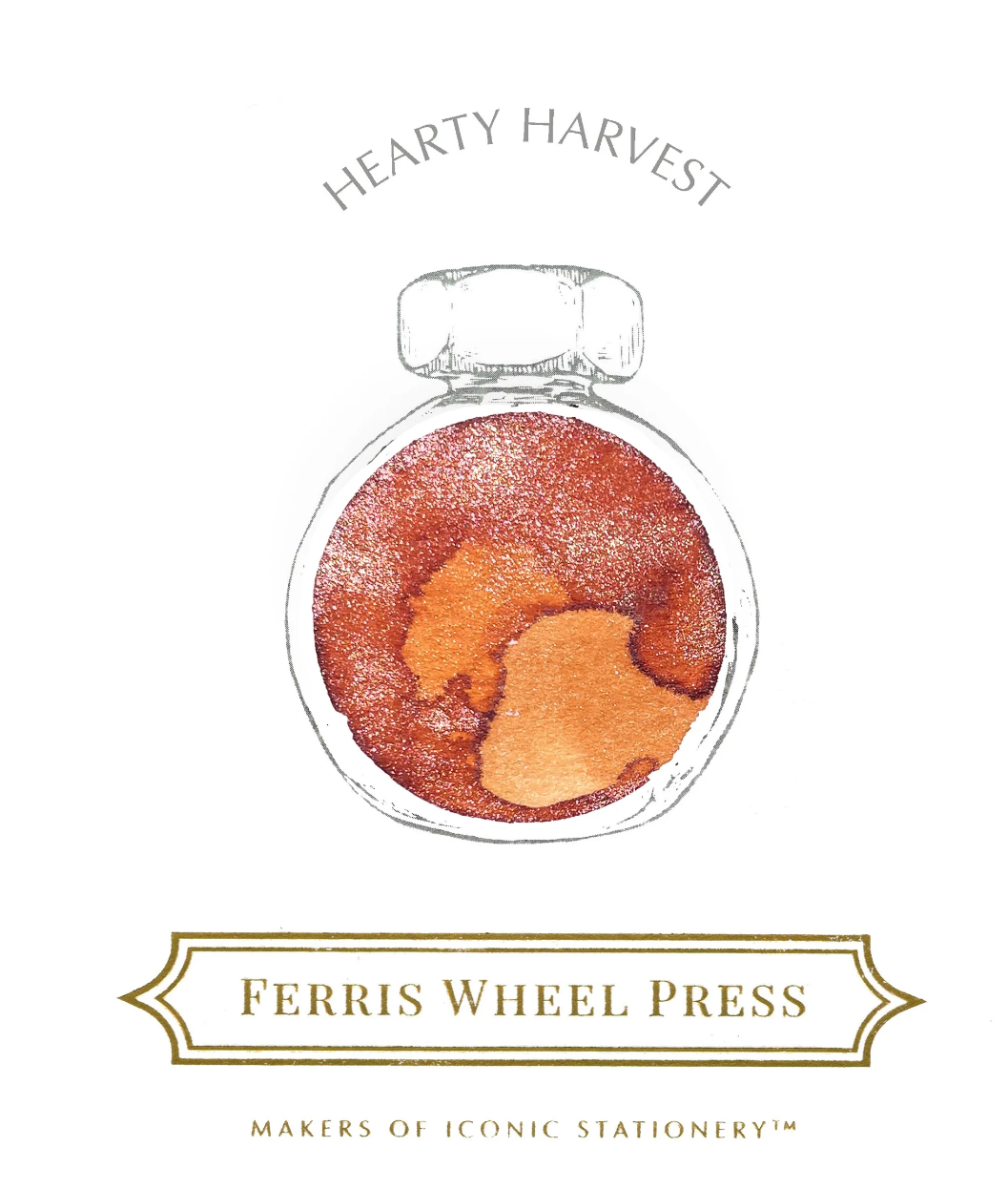 Ferris Wheel Press Fountain Pen Ink - Hearty Harvest - The Ink Shoppe Philippines